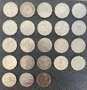 50c Commemorative EF Coin Set 1970 - 2024 23 Coins Australian Fifty 50 Cent - Picture 1 of 4