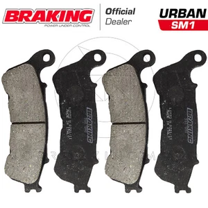 PASTIGLIE FRENO ANTERIORE BRAKING HONDA XL V TRANSALP ABS 700 2008 2009 2010 - Picture 1 of 2