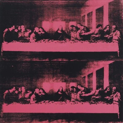 NEW Andy Warhol The Last Supper Poster Pop Art Canvas Print Iconic Religious Art - Image 1 of 2