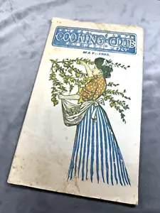1905 Goshen Milling Company COOKING CLUB Broschüre, 46 Seiten, 11 x 6,5 Zoll ~ Goshen, IN - Bild 1 von 13