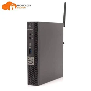 Dell OptiPlex 7070 Micro PC i5-9500T CPU 16GB RAM 256GB SSD Win 11 Pro WIFI - Picture 1 of 3
