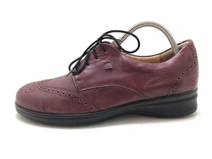 Finn Comfort Damen Halbschuh Schnnürschuh Comfortschuh Rot Gr. 39 (UK 6) - Bild 1 von 5