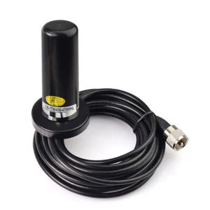 Dual Band VHF UHF 143MHz 444MHz Car CB Mobile Radio PL-259 Magnetic Base Antenna - Zdjęcie 1 z 6
