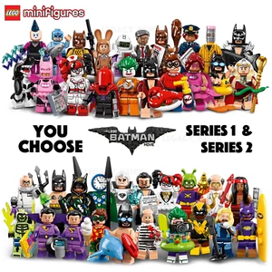 Minifiguras LEGO Batman Movie Series 1 71017 y Batman Movie Series 2 71020 CMF - Imagen 1 de 46