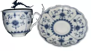 Bornholm Echt Kobalt Kaiser W. Germany Romantica Demitasse Cups Saucers set EUC - Picture 1 of 10