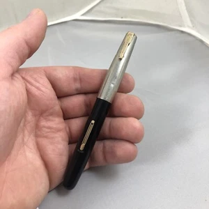 Pluma Estilográfica Waterman Taperite Relleno Palanca De Colección, “damas” con Mini Clip, Monog. - Imagen 1 de 8