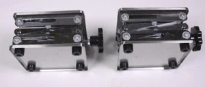 (2) Adjustable Desktop / Lab Scissor, Lifting Platform, Risers 5.75" Square - Picture 1 of 1