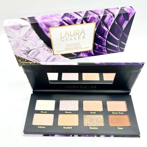 Laura Geller Blend Away Rosy & Rustic 8 Multi-Finish Eyeshadows Palette NIB - Picture 1 of 5