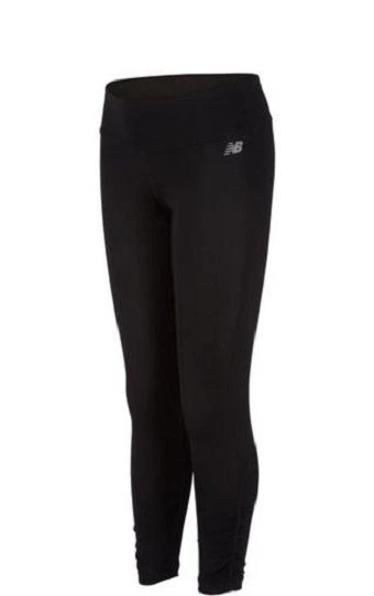 NEW BALANCE TIGHTS Dry Performance Bike (Girls Size 5) Black NWT $25 - Image 1 of 1