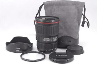 Canon EF 16-35mm F/4 L IS USM Objektiv mit Gegenlichtblende - Bild 1 von 4