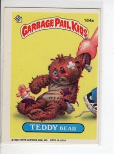 TEDDY BEAR TOPPS GARBAGE PAIL KIDS CARD SERIES 4 #164A VG - Picture 1 of 1