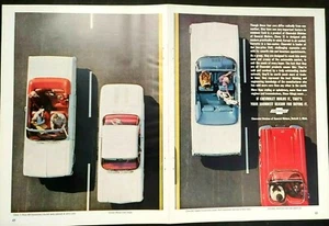 1962 Chevrolet Chevy Nova Corvair Impala Corvette Convertible Vintage Print Ad - Picture 1 of 3