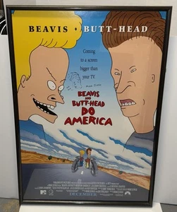 Póster de película autografiado por Mike Judge Beavis & Butthead 27x40 PSA LOA - Imagen 1 de 14