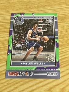 2025 Panini Haunted Hoops Slime #272 Jaylen Wells - Picture 1 of 2