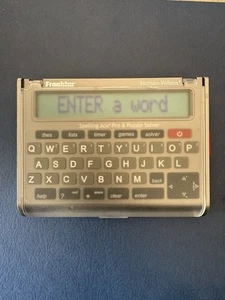 Franklin Publishers SA-309 Spelling Ace Pro Puzzle Thesaurus Merriam-Webster - Picture 1 of 13