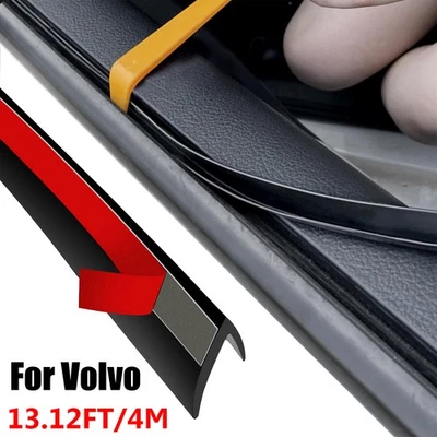 Универсальная уплотнительная полоска молдинг отделка кромка окна двери автомобиля Volvo 4M V-образная - Изображение 1 из 4