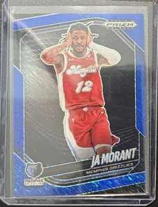 2024-25 Panini Prizm - Ja Morant #64 1° Fuori Linea Blue Shimmer Prizm /35 - Foto 1 di 2