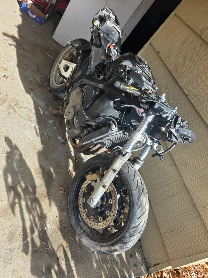 HONDA 03 04 CBR600RR CBR600 RR HORQUILLA DELANTERA TUBO TRIPLE ÁRBOL HORQUILLA RECTA #0206 Foto 1 de 1