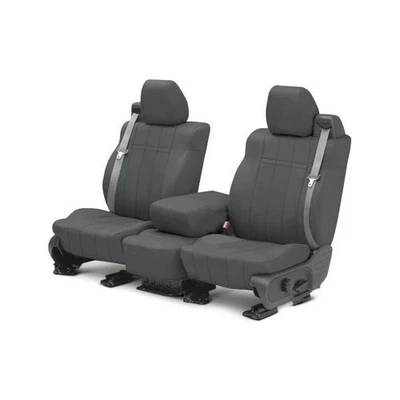For Subaru Impreza 17-23 CalTrend NeoSupreme 1st Row Charcoal Custom Seat Covers - Изображение 1 из 3