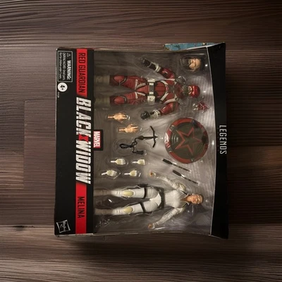 Marvel Legends Red Guardian & Melina 2 件装黑寡妇全新/密封包装 — 第 1/4 张图片