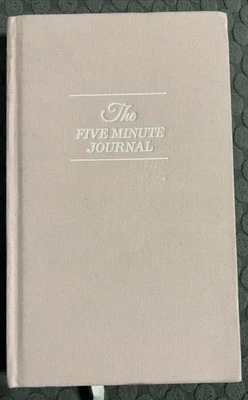 The Five Minute Journal Hardcover By Intelligent Change New Y - Image 1 of 4