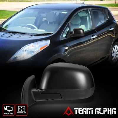 Fits 2011-2012 Nissan Leaf [Left Driver Side] OE Style Power Adjust Door Mirror - Image 1 of 4