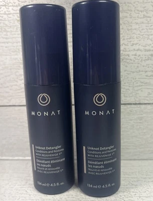 Lote de 2 meses desenredante sin nudos estado y restauración con rejuvenecimiento 4,5 fl oz Foto 1 de 4