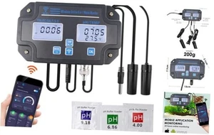 Water Quality Tester pH/EC/TDS/Salinity/SG/Temperature 6 in 1 Digital pH Meter - Picture 1 of 7