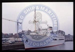 1952 Built Floating Hotel/Converted Ferry HAKON JARL - 35mm SHIP SLIDE - Picture 1 of 1