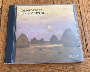 Nikolai Demidenko Plays Medtner Piano Music Hyperion CD 1993 Sonatas Skazka - Picture 1 of 3