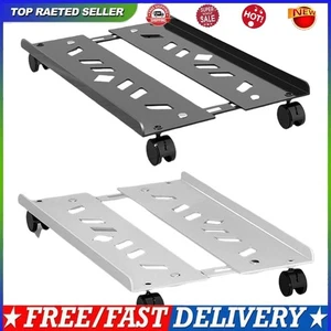 Mobile CPU Stands with Caster Wheels Adjustable PC Floor Cart Steel PC Risers - Afbeelding 1 van 14