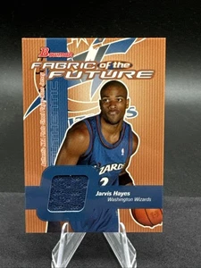 2003-04 Bowman Rookies & Stars - Fabric of the Future Jarvis Hayes #FF-JH (MEM, - Bild 1 von 2