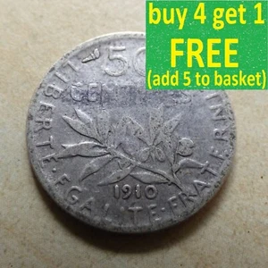 France 5 10 Centimes or 1 Sol Choose your date Each Coin has its own Pictures. - Picture 1 of 50