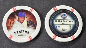 2013 Topps MLB Chipz Johaan Santana Mets - Bild 1 von 1