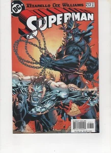 Superman #213, copertina e arte Jim Lee, quasi nuovo 9.4, prima stampa, 2005, vedi scansioni - Foto 1 di 2