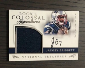 2016 National Treasures~JACOBY BRISSETT RC~Rookie Colossal Signatures 95/99 - Picture 1 of 1