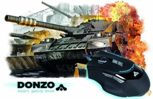 DONZO SI-983 USB Gaming Maus 8-Tasten LED beleuchtet, programmierbare Mouse, NEU - Bild 1 von 1