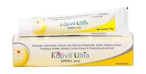 Kojivit Ultra Gel -Decrease Hyperpigmentation, Sunburns and Skin darkening-- 30g - Picture 1 of 3