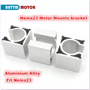 Soporte de perfil de abrazadera de aluminio para montaje de motor paso a paso CNC 3 piezas Nema23 57 mm - Imagen 1 de 8
