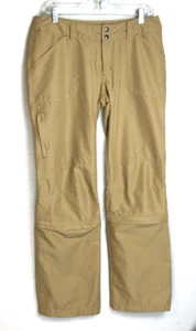 Pantaloni da trekking Patagonia Borderless da donna taglia 8 convertibili con zip ripstop - Foto 1 di 10