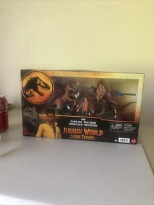 Figura de acción de dinosaurio Mattel Jurassic World Chaos Theory Ben Escape Pack - Imagen 1 de 9