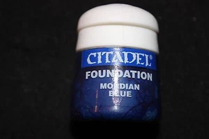 Games Workshop Citadel Paints Mordian Blue Foundation New 12ml Warhammer OOP - Picture 1 of 2