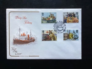 GB  1981 Fishing FDC, Cotswold, Brixham special FDI  pms unaddressed (GB2262) - Picture 1 of 2