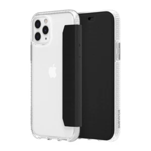 Griffin iPhone 11 Survivor Clear Case Wallet for 11 Pro / Max Hard Flip Cover - Picture 1 of 14