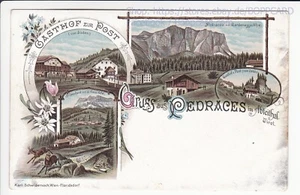 ITALIEN , PROVINZ BOZEN , LITHO PEDRATSCHES , ABTEITAL , PEDRACES , SÜDTIROL - Picture 1 of 2