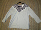 Jjill Tunic From Pure Jill In Tied Dyed Pattern  Size Large New With Tags