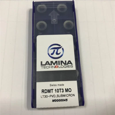 Insertos de carburo LAMINA RDMT 10T3 MO para acero 10 un. Foto 1 de 3
