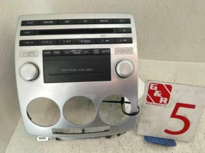 Receptor de radio Mazda 5 2006 2007 reproductor de CD FM con moldura CC4566ARX defectos  Foto 1 de 4