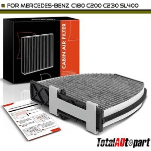 Activated Carbon Cabin Air Filter for Mercedes-Benz C250 W204 2010-2015 CLS350 - Picture 1 of 8