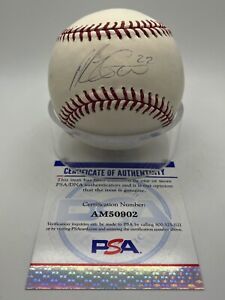Marcus Giles Atlanta Braves Signed Autograph OMLB Baseball PSA DNA *02